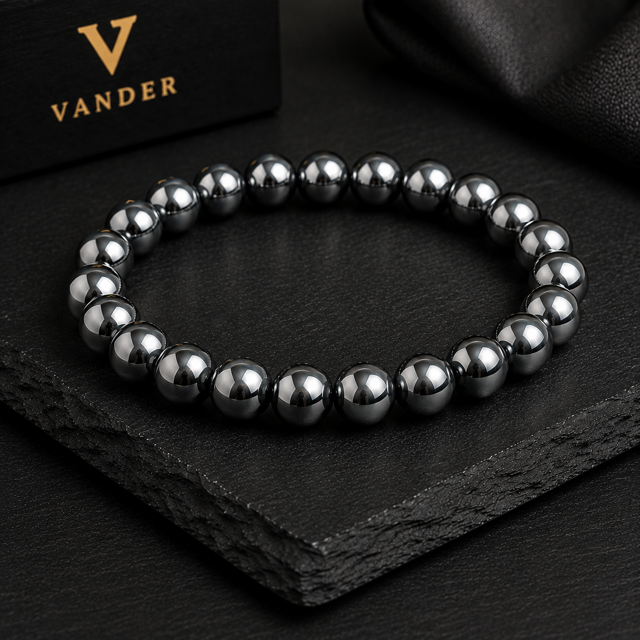Steel – Hematite Bracelet