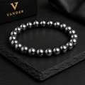 Steel – Hematite Bracelet