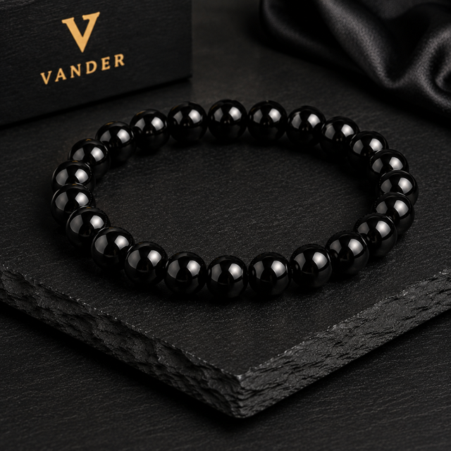 The Dragon - Black Obsidian Bracelet